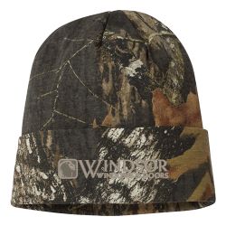 12" Camo Knit Cap